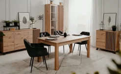 Ausziehbarer Esstisch 160 - 215 x 90 cm Bergen