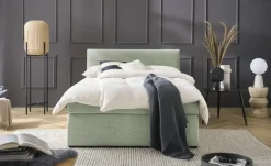 Boxspringbett mit Matratze und Topper, H3 Duke