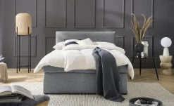 Boxspringbett mit Matratze und Topper, H3 Duke
