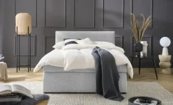 Boxspringbett mit Matratze und Topper, H3 Duke