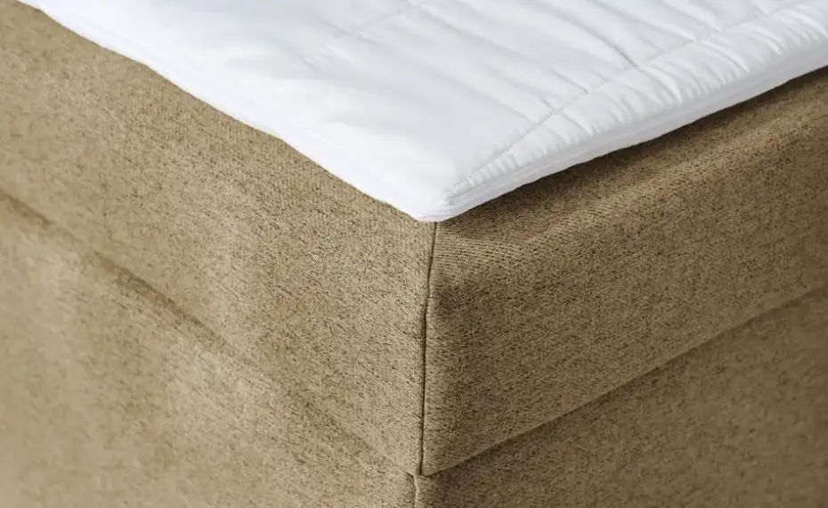 Boxspringbett mit Matratze und Topper, H3 Duke