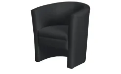 Cocktailsessel schwarz Bob