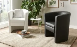 Cocktailsessel schwarz Bob