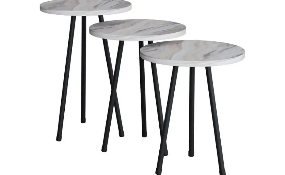 Couchtisch 3er-Set Ribatejo