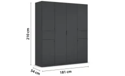 Drehtürenschrank Ticao