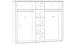 Drehtürenschrank Bohol
