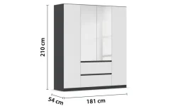 Drehtürenschrank Mainz