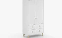 Drehtürenschrank mit Einlegeböden Figo
