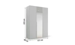 Drehtürenschrank Purisma