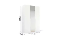 Drehtürenschrank Purisma