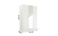 Drehtürenschrank Purisma