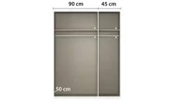 Drehtürenschrank Quadra Spin