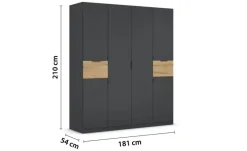 Drehtürenschrank Ticao