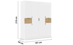 Drehtürenschrank Ticao