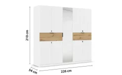 Drehtürenschrank Ticao