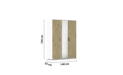 Drehtürenschrank Voyager