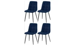 Esszimmerstuhl 4er-Set Antibes