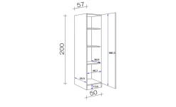 Geschirrschrank Genk