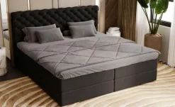 GrainGold Boxbett mit Stauraum Bergamo