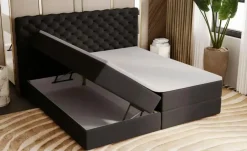 GrainGold Boxbett mit Stauraum Bergamo
