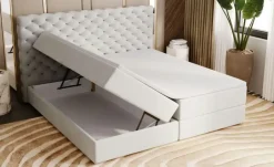 GrainGold Boxbett mit Stauraum Bergamo
