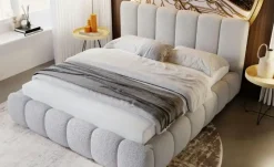 GrainGold Polsterbett Cloud Bouclé-Stoff