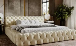 GrainGold Polsterbett Glamour, mit Stauraum Palini