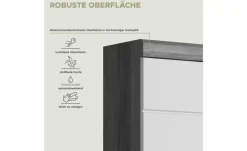 Hängeschrank SCHLOONSEE, Breite 37cm, 1 Tür, 1 offenes Fächer, 1 Einlegeboden, MDF-Front in verschiedenen Farben erhältlich, Badmöbel, Badschrank, Schrank, Bad Schloonsee