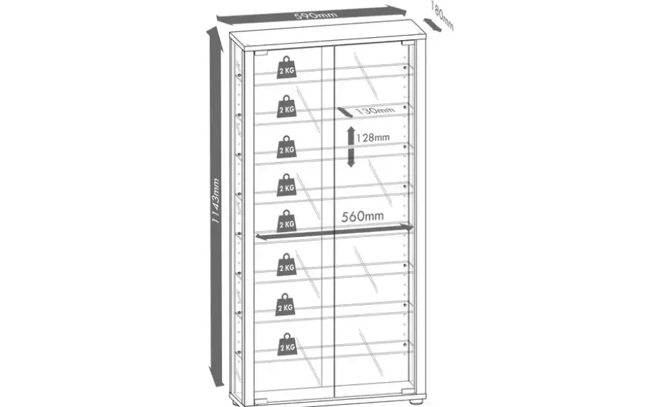 Hängevitrine