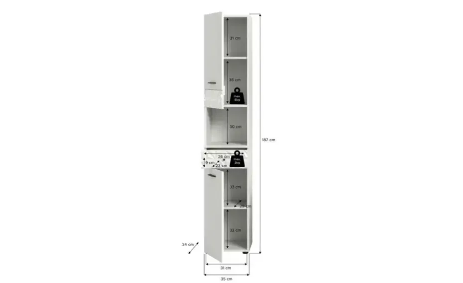 Hochschrank