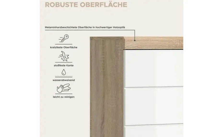 Hochschrank SCHLOONSEE, Breite 37cm, 2 Tür, 1 Schubkasten, 2 offene Fächer, MDF-Front in verschiedenen Farben erhältlich, Badmöbel, Badschrank, Schrank, Bad Schloonsee