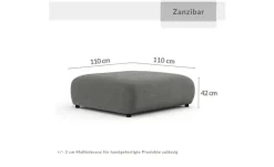 Hocker Zanzibar