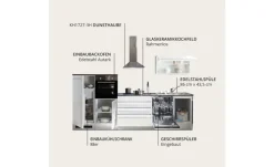 Küchenzeile mit E-Geräten