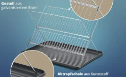 KHG Abtropfgestell mit Abtropfschale