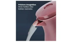 KHG Isolierkanne 1 l rot Anton