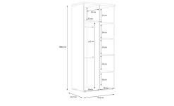 Kleiderschrank Jamaro