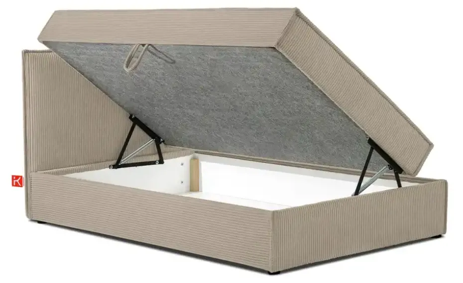 KONSIMO Boxbett mit Stauraum, H2 Roti