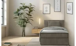 KONSIMO Boxbett mit Stauraum, H2 Roti