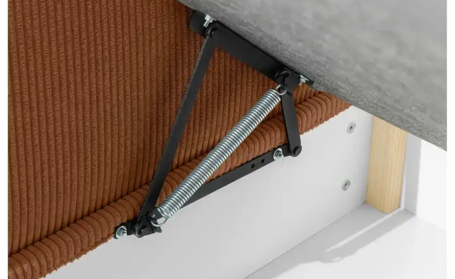 KONSIMO Boxbett mit Stauraum, H2 Roti