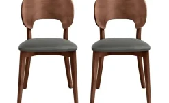 KONSIMO Holzstuhl 2er-Set