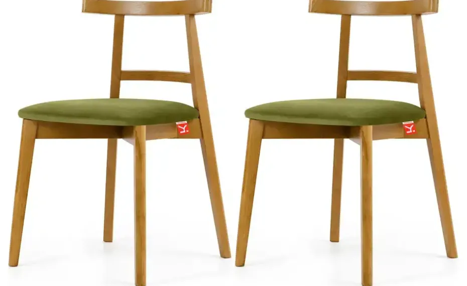 KONSIMO Holzstuhl 2er-Set