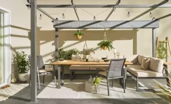 Pavillon mit Schiebedach Rom