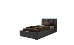 Polsterbett mit Bettkasten und Lattenrost Nero