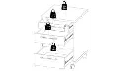 Rollcontainer Saale