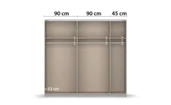 Schwebetürenschrank Quadra
