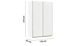 Schwebetürenschrank Quadra
