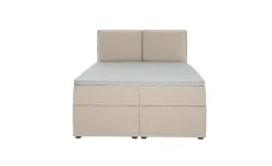 S-STYLE Boxbett mit Stauraum und Topper, H3 Uma