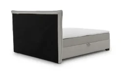 S-STYLE Boxbett mit Bettkasten, Strukturstoff mit Cordoptik, H3 Lovetti