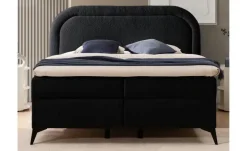 S-STYLE Boxbett mit Bettkasten, Bouclé-Stoff Sonna