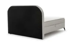 S-STYLE Boxbett mit Bettkasten, Bouclé-Stoff Sonna